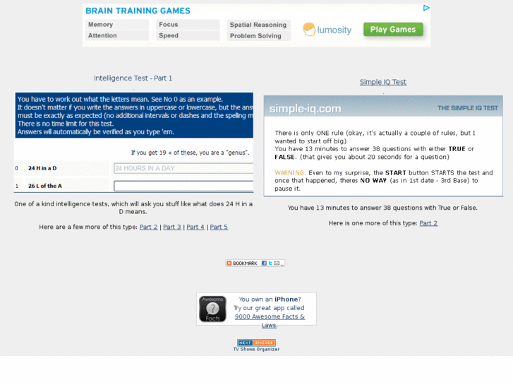 www.intelligence-test.net
