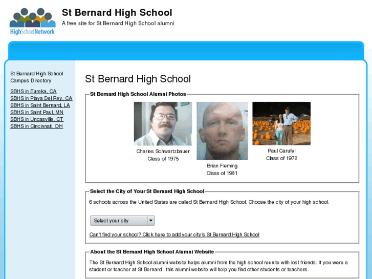 www.saintbernardhighschool.org
