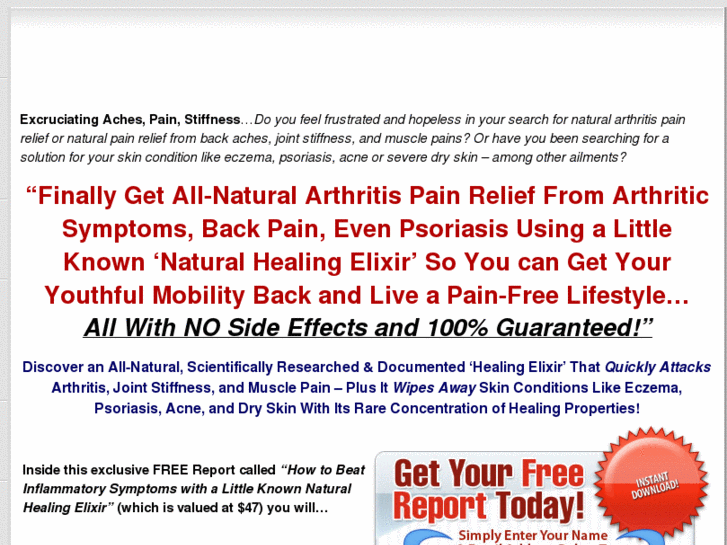 www.painreliefarthritis.com