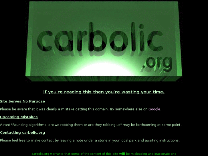 www.carbolic.org