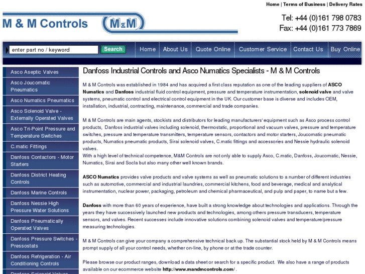 www.mandmcontrols.co.uk