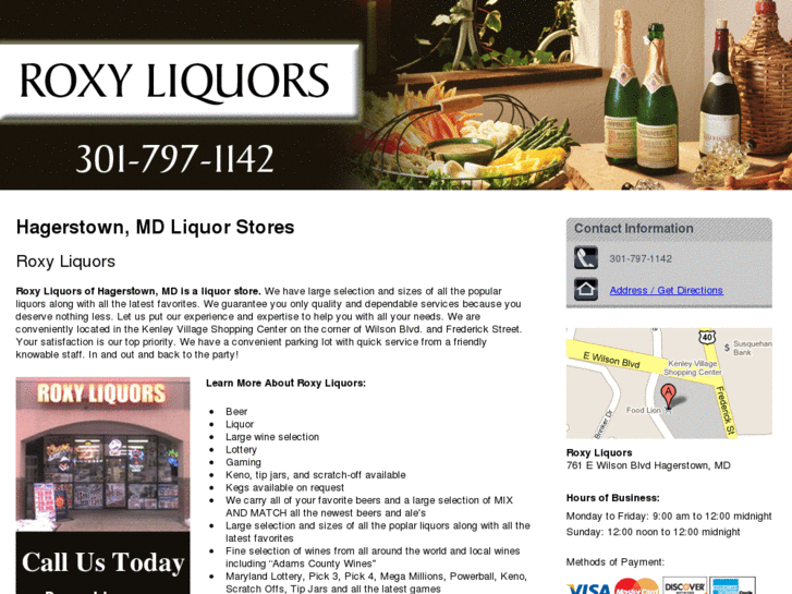 www.roxyliquors.com