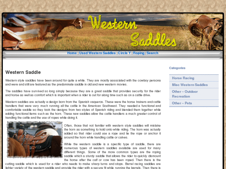 www.usedwesternsaddle.net