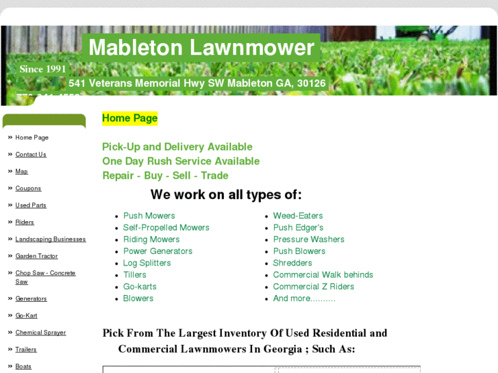 www.mabletonlawnmower.com