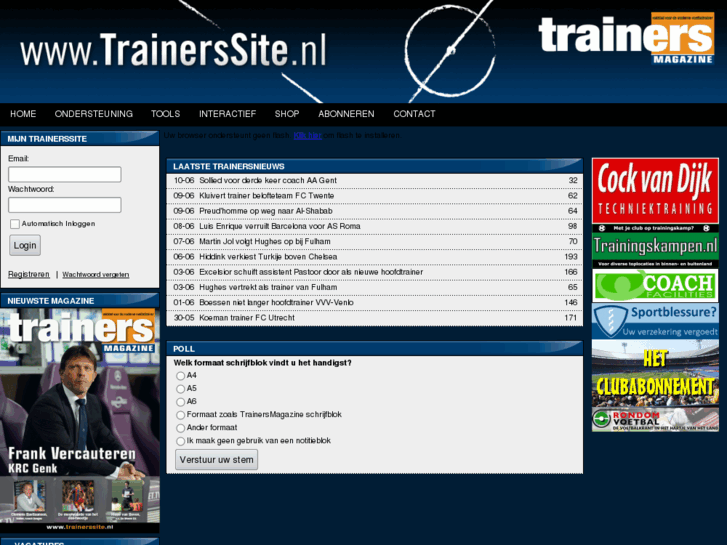 www.trainerssite.nl