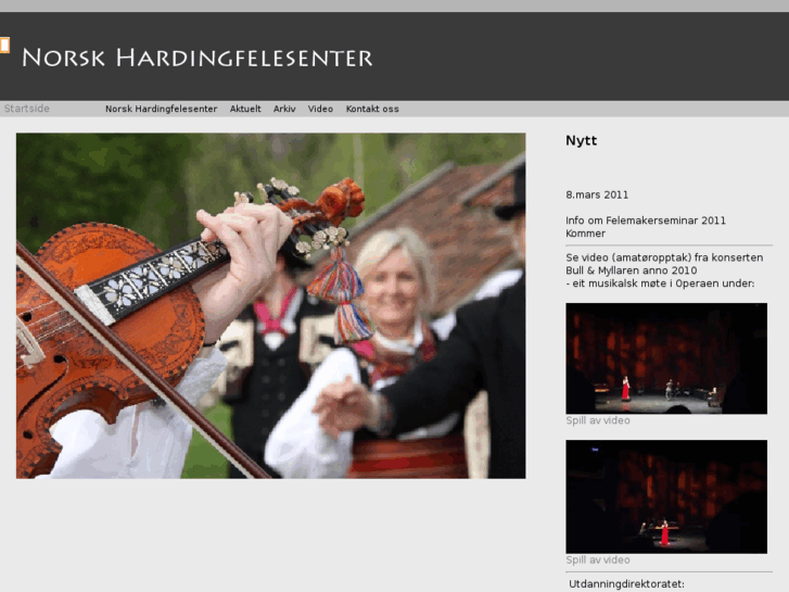 www.norskhardingfelesenter.com