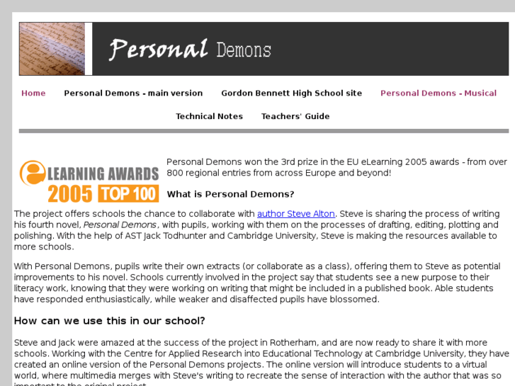 www.personaldemons.co.uk