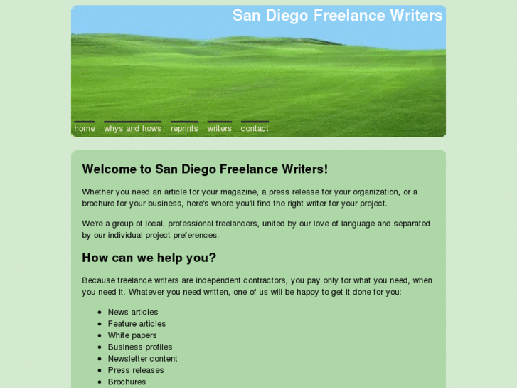 www.sandiegofreelancewriters.com