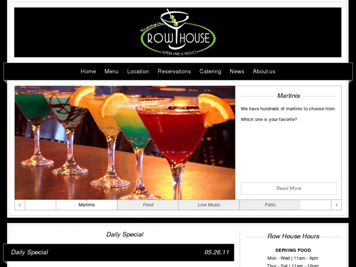 www.tracysrowhouse.com