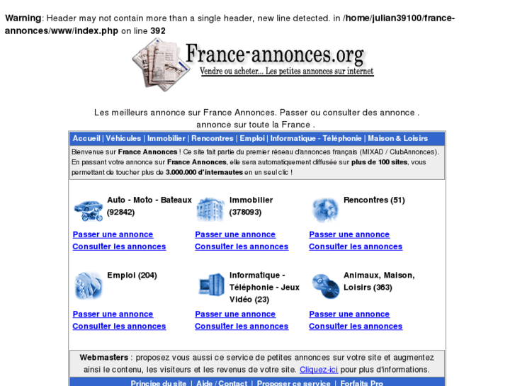 www.france-annonces.org