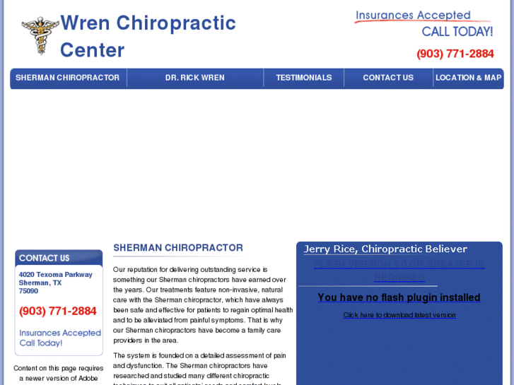 www.theshermanchiropractor.com