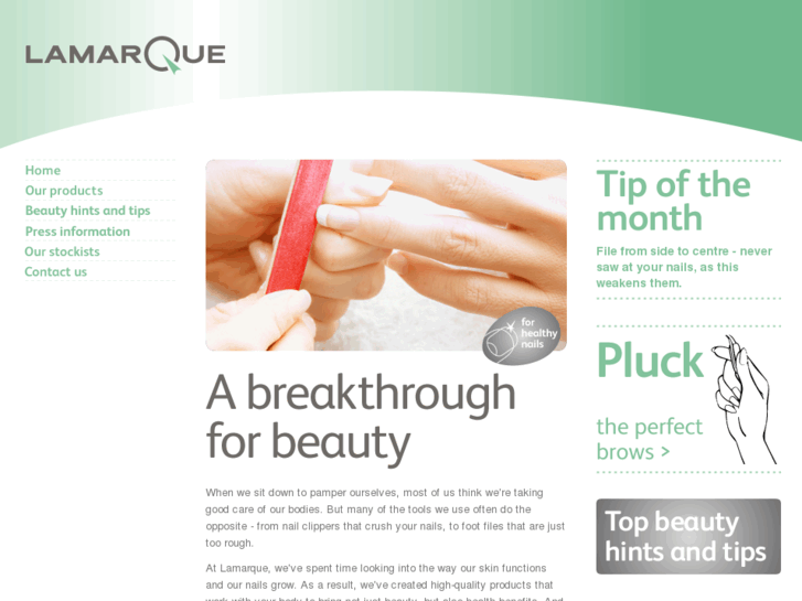 www.lamarque-beauty.com