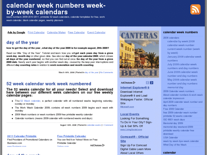 www.calendar-by-week.com