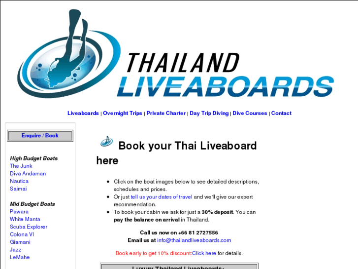 www.thailandliveaboards.com