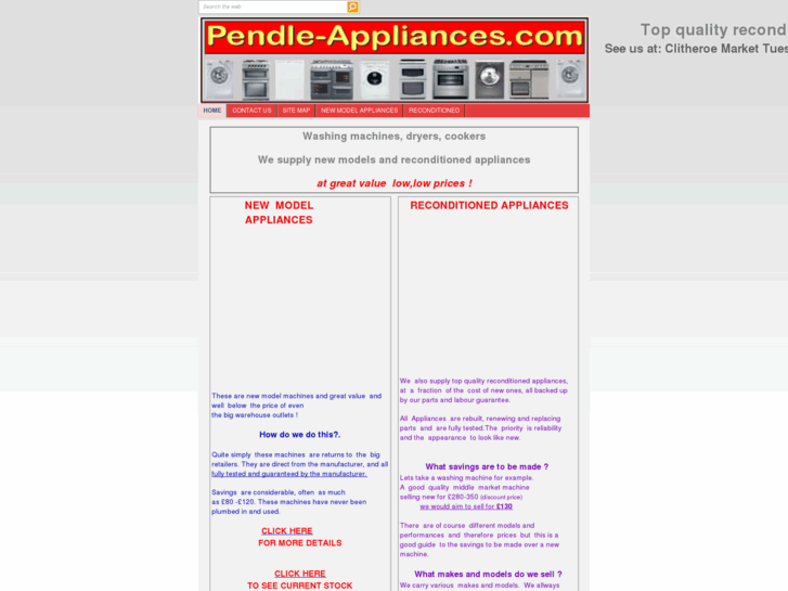 www.pendle-appliances.com