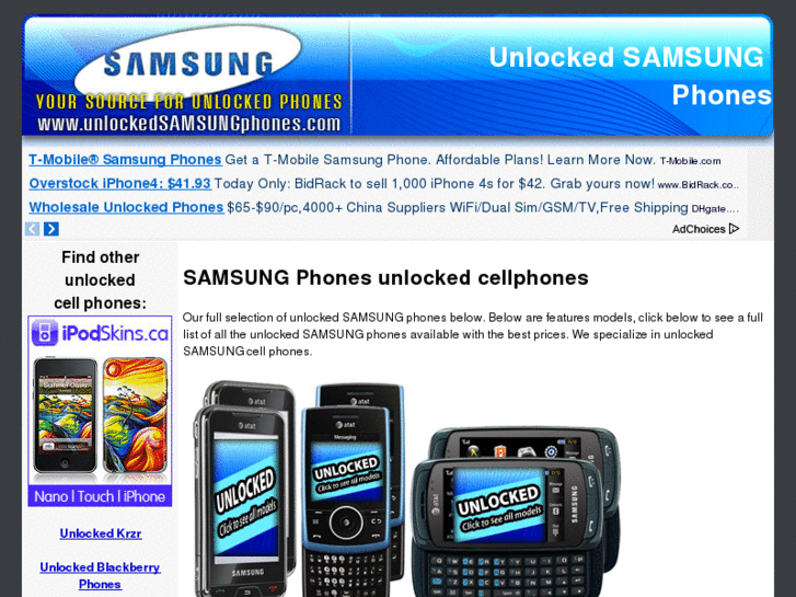 www.unlockedsamsungphones.com