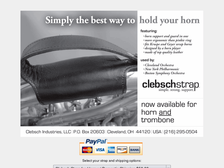 www.clebschstrap.com