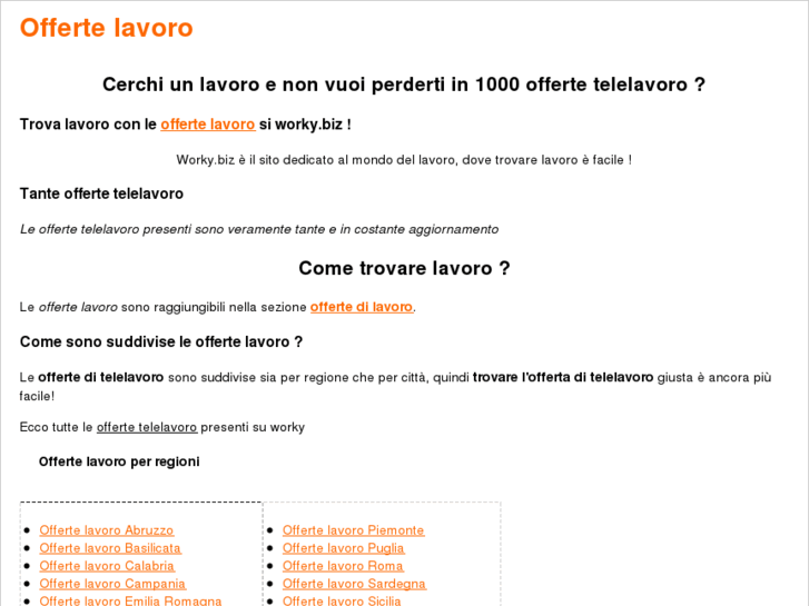 www.offertetelelavoro.com