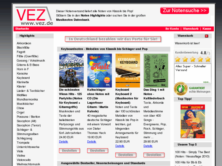 www.klaviernoten.net