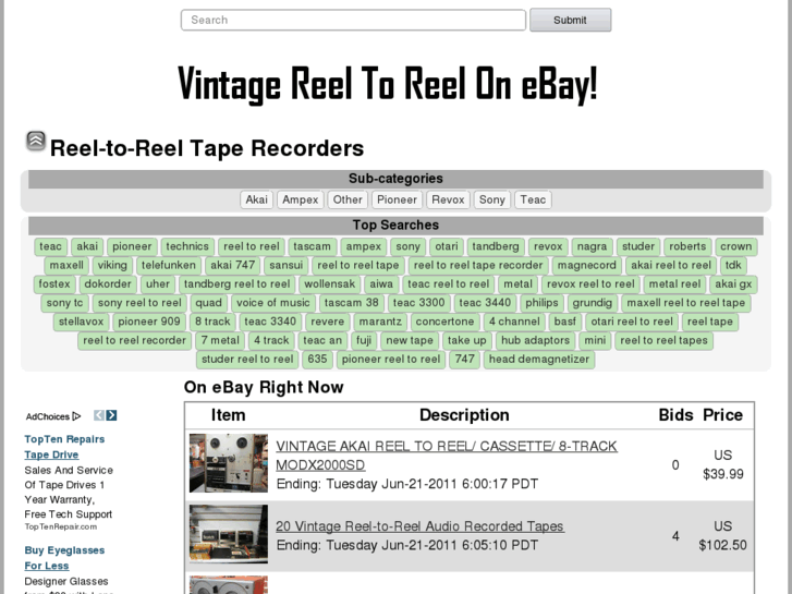 www.vintagereeltoreel.org