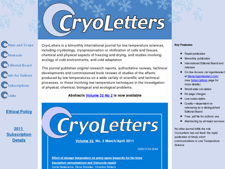 www.cryoletters.org