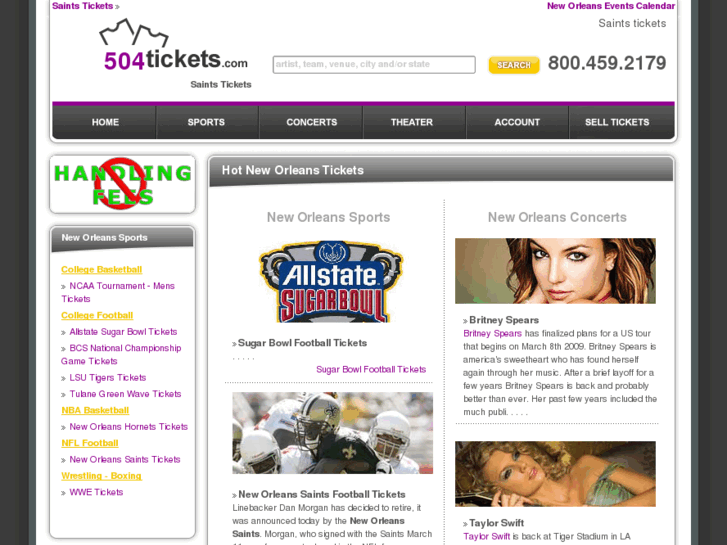 www.504tickets.com