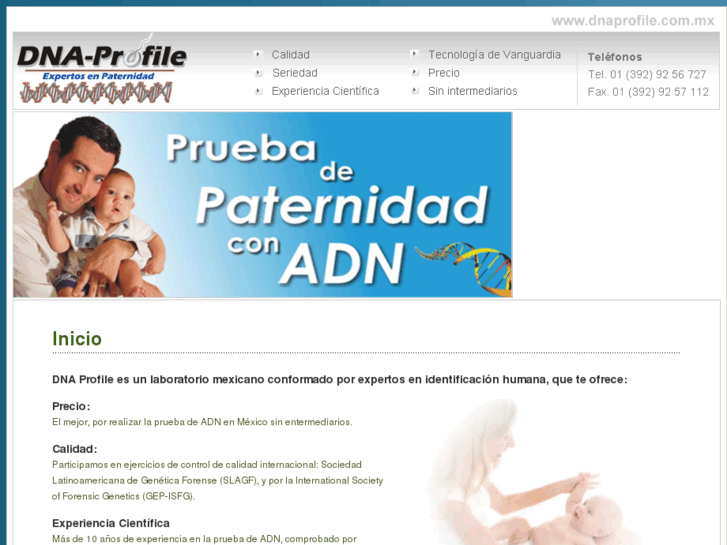 www.dnaprofile.com.mx