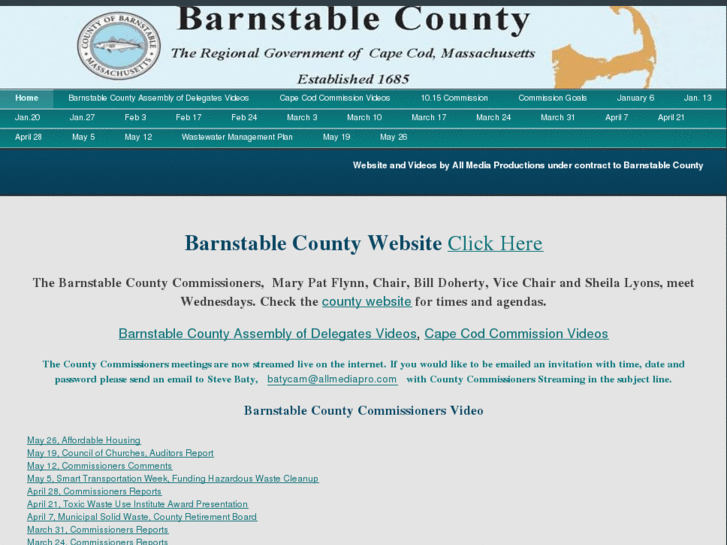 www.barnstablecountyvideo.com