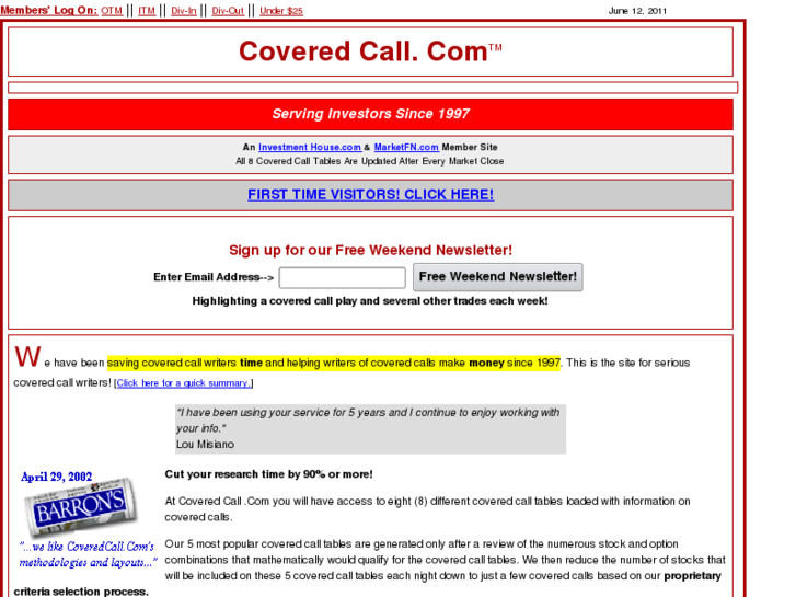 www.coveredcall.com