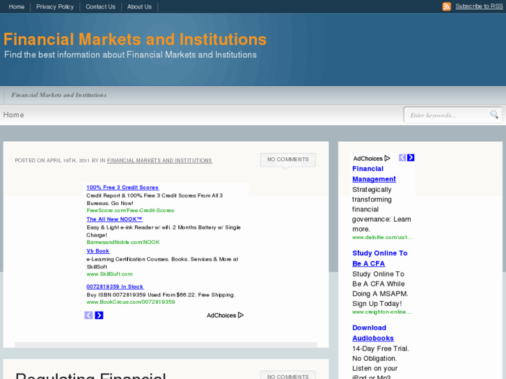 www.financialmarketsandinstitutions.com