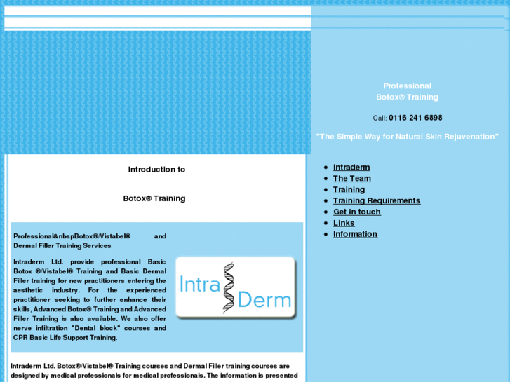 www.botox-training-intraderm.co.uk
