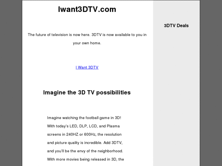 www.iwant3dtv.com