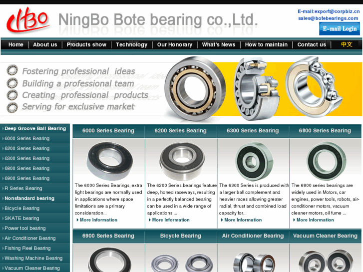 www.botebearings.com