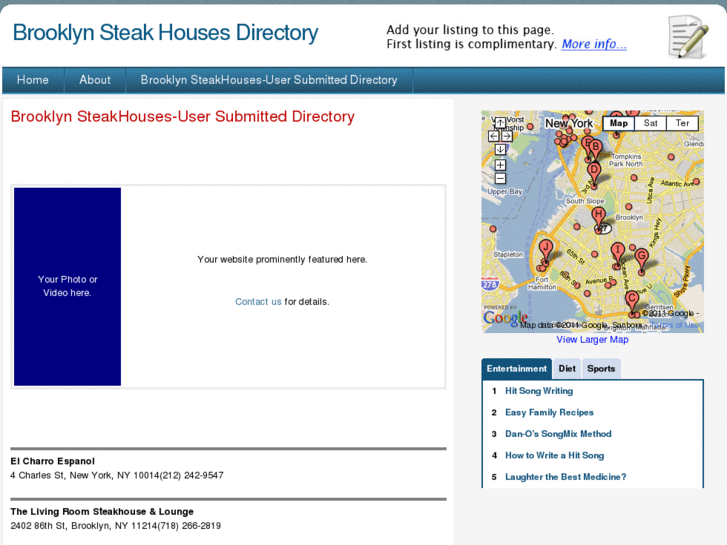 www.brooklynsteakhouses.com