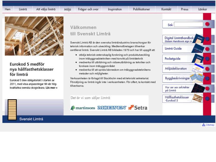 www.svensktlimtra.se