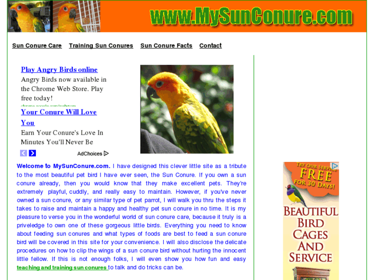 www.mysunconure.com