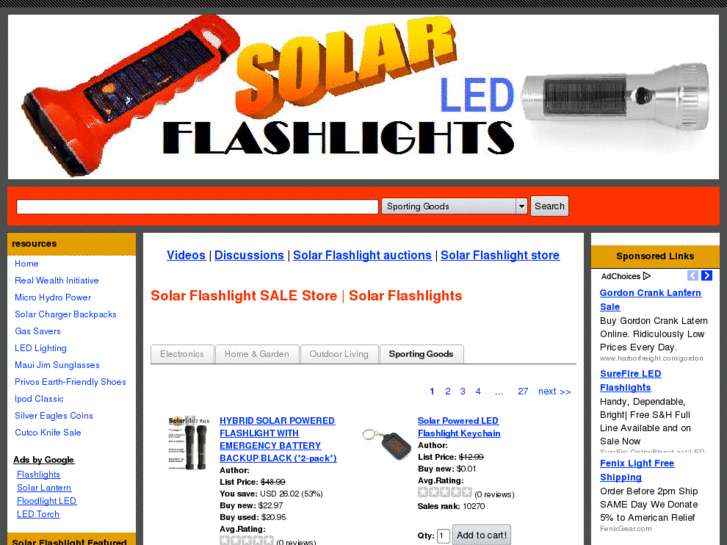 www.solarflashlightsale.com