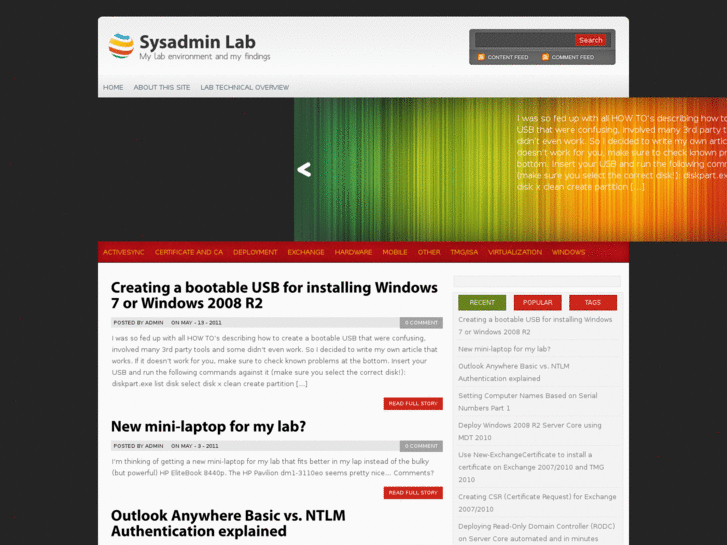 www.sysadminlab.net