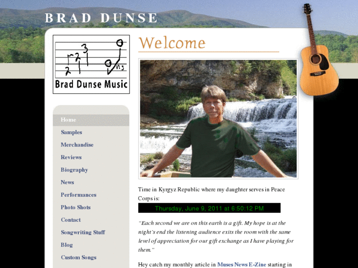 www.braddunsemusic.com