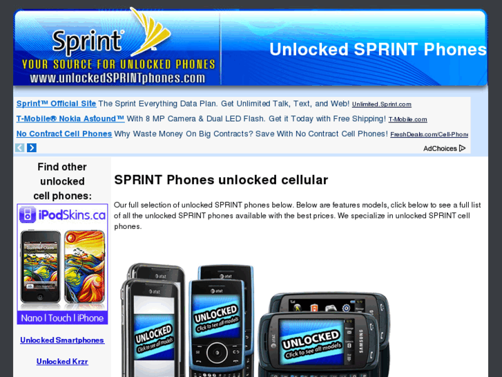 www.unlockedsprintphones.com