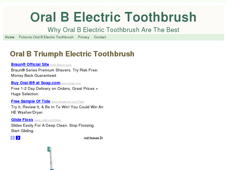 www.bestoralbelectrictoothbrush.com
