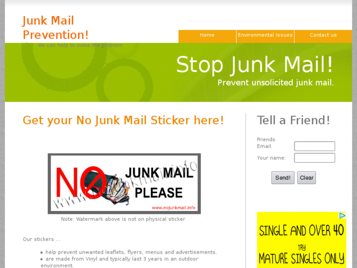 www.nojunkmail.info