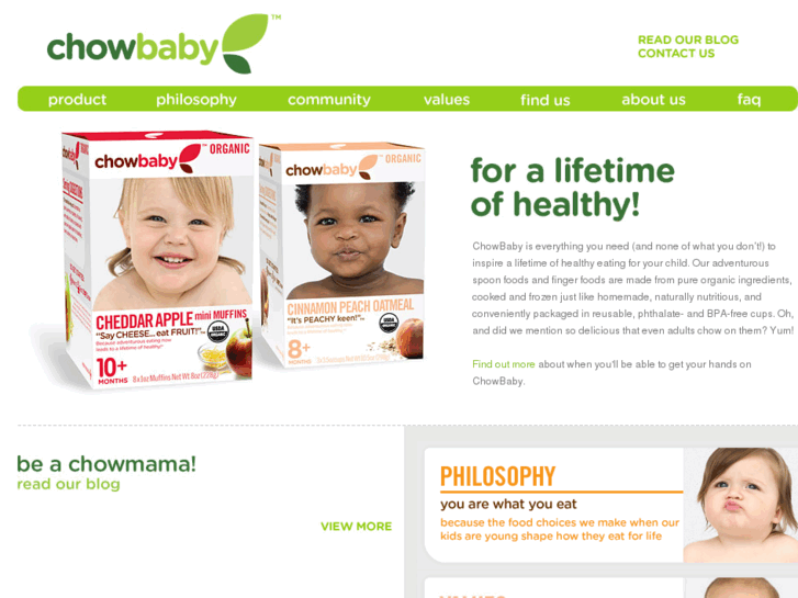 www.chowbabyfoods.com