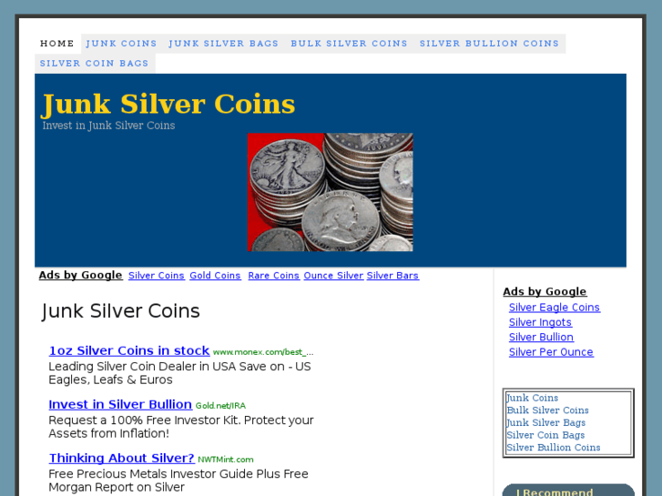 www.junksilvercoins.org
