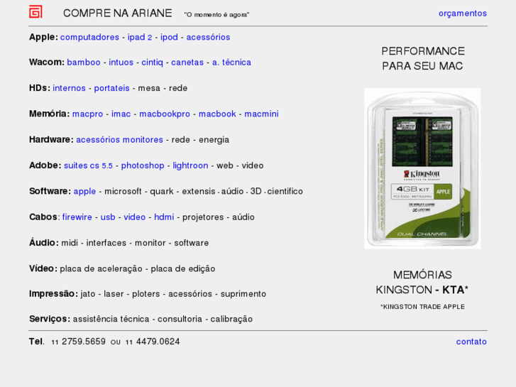 www.ariane.com.br