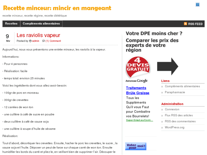 www.recette-minceur.org