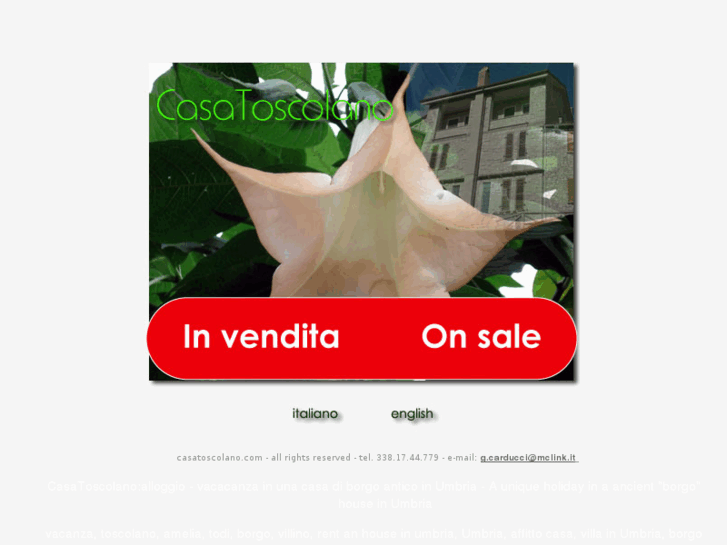www.casatoscolano.com