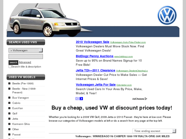 www.volkswagenonlineauctions.com