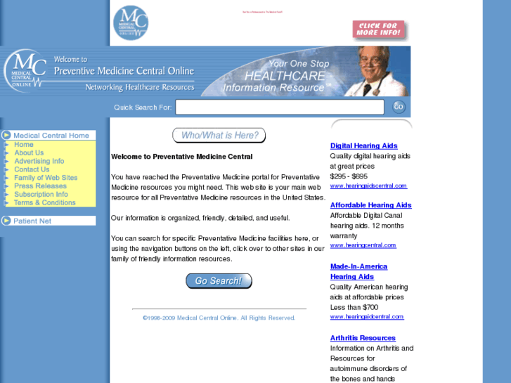 www.preventivemedicinecentral.com