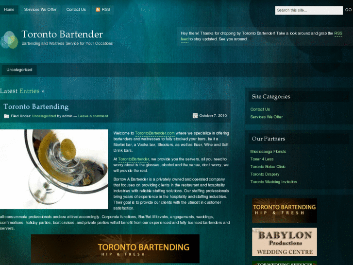 www.torontobartender.com